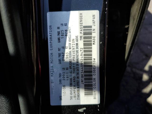 Photo 10 from auction – 2009 MAZDA 3 S with VIN JM1BK344091249472