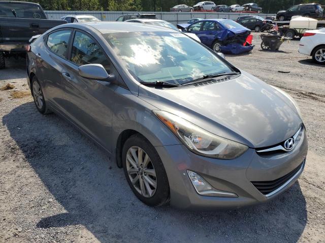 HYUNDAI ELANTRA 2014 with VIN 5NPDH4AE9EH509428 - Photo from auction