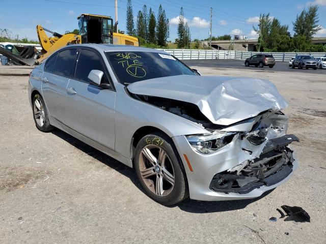 BMW 328 I SULE 2016 with VIN WBA8E9G5XGNT83286 - Photo from auction