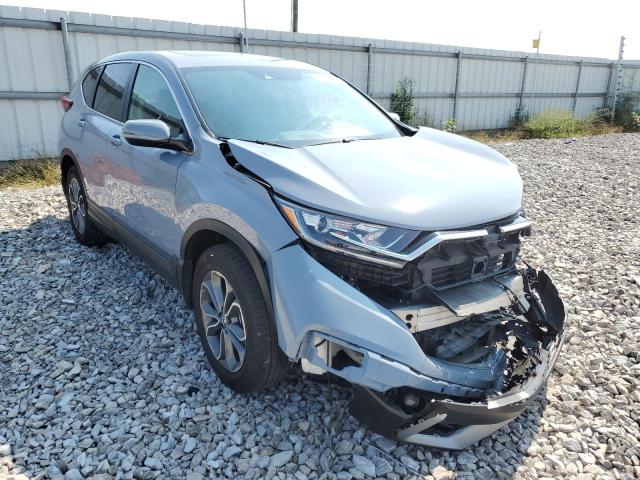 HONDA CR-V EX 2021 with VIN 7FARW2H57ME013549 - Photo from auction