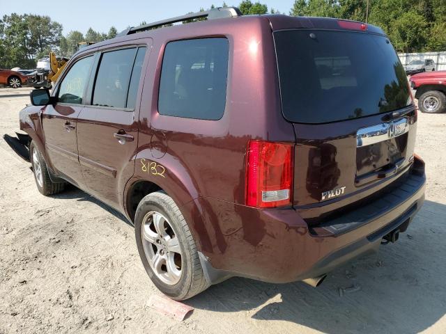 Photo 3 from auction – 2013 HONDA PILOT EXL with VIN 5FNYF4H5XDB042675