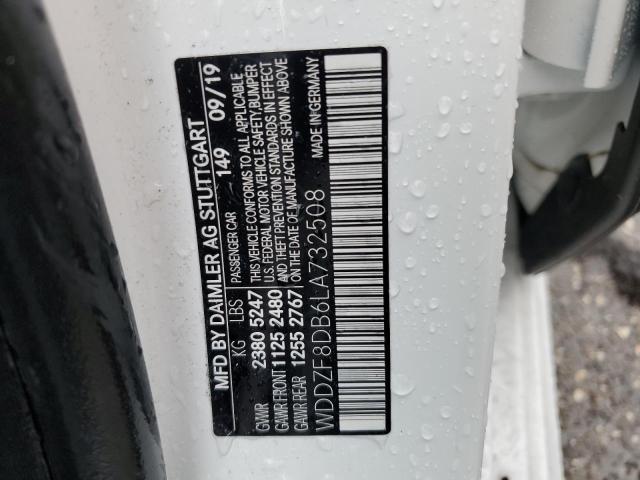 Photo 10 from auction – 2020 MERCEDES-BENZ E 350 with VIN WDDZF8DB6LA732508