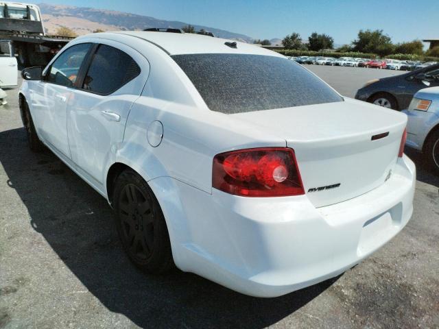 Photo 3 from auction – 2012 DODGE AVENGER SE with VIN 1C3CDZAB5CN259214