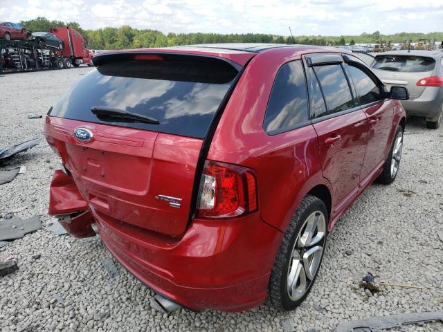 Photo 4 from auction – 2012 FORD EDGE SPORT with VIN 2FMDK4AK6CBA26197