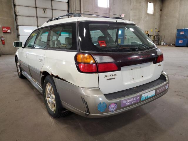 Photo 3 from auction – 2001 SUBARU LEGACY OUT with VIN 4S3BH686317647725