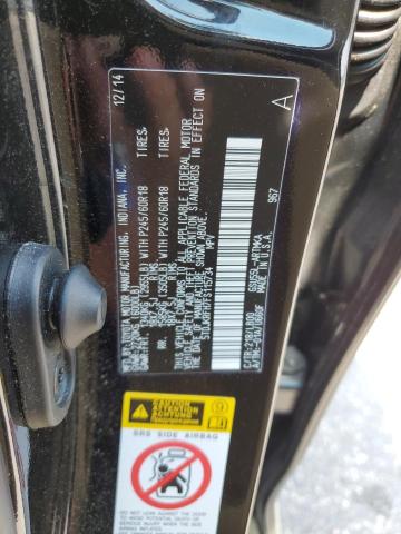 Photo 10 from auction – 2015 TOYOTA HIGHLANDER with VIN 5TDJKRFH7FS115734