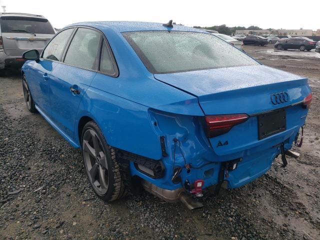 Photo 3 from auction – 2021 AUDI A4 PREMIUM with VIN WAUEAAF4XMA086031