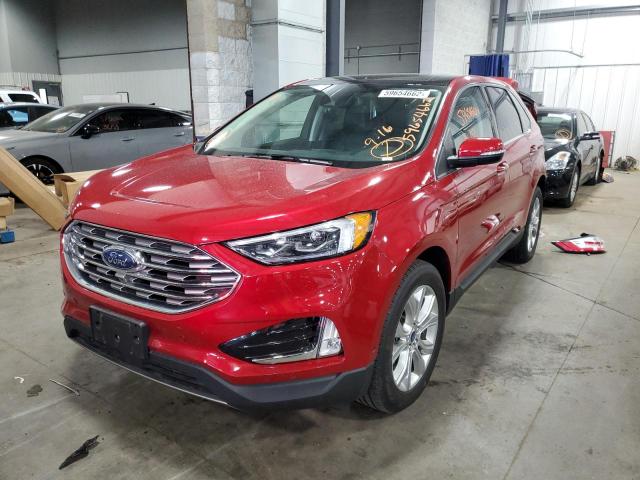 Photo 2 from auction – 2020 FORD EDGE TITAN with VIN 2FMPK4K92LBB30369