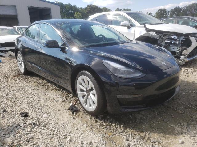 TESLA MODEL 3 2022 with VIN 5YJ3E1EB4NF187458 - Photo from auction