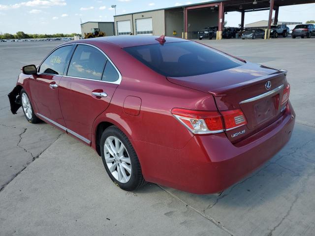 Photo 3 from auction – 2010 LEXUS ES 350 with VIN JTHBK1EG3A2348541