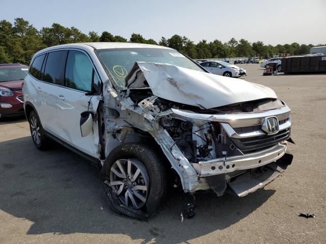 HONDA PILOT EX 2021 with VIN 5FNYF6H39MB012822 - Photo from auction