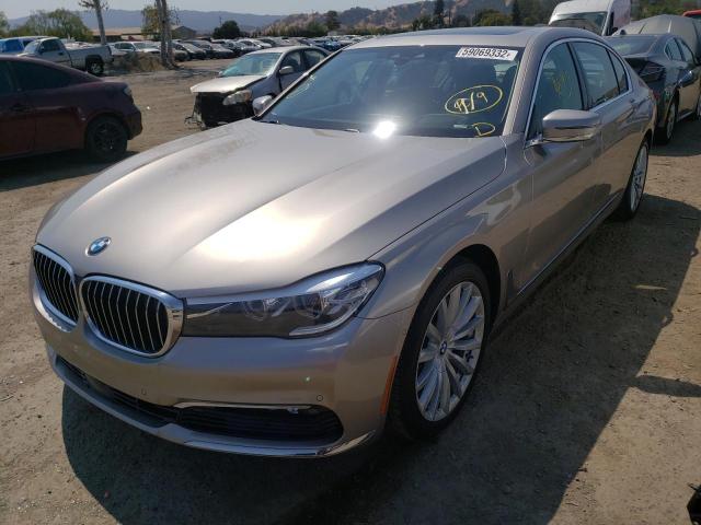 Photo 2 from auction – 2017 BMW 740 I with VIN WBA7E2C38HG741403