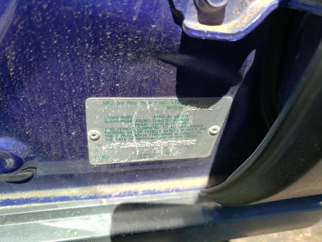 Photo 10 from auction – 2003 SUBARU FORESTER 2 with VIN JF1SG636X3H714950