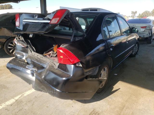 Photo 4 from auction – 2002 HONDA CIVIC LX with VIN 2HGES16562H600143