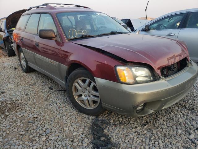 Photo 1 from auction – 2003 SUBARU LEGACY OUT with VIN 4S3BH675037605850
