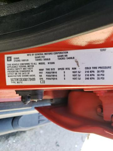 Photo 10 from auction – 2008 HUMMER H3 with VIN 5GTEN13EX88178489