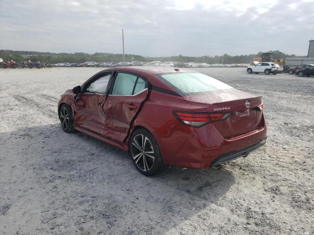 Photo 3 from auction – 2020 NISSAN SENTRA SR with VIN 3N1AB8DVXLY231679