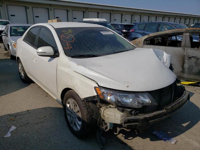 KIA FORTE EX 2013 with VIN KNAFU4A21D5696377 - Photo from auction
