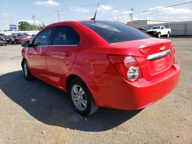 Photo 3 from auction – 2014 CHEVROLET SONIC LT with VIN 1G1JC5SH6E4171002