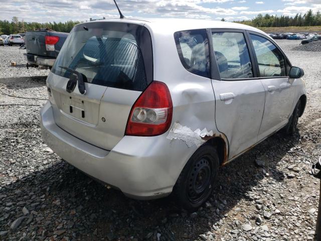 Photo 4 from auction – 2007 HONDA FIT with VIN JHMGD38497S804323