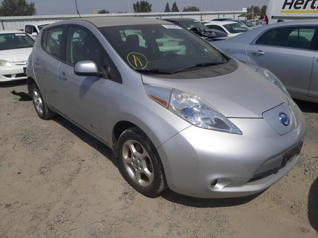 NISSAN LEAF S 2013 with VIN 1N4AZ0CP7DC406757 - Photo from auction