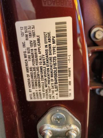 Photo 10 from auction – 2013 ACURA RDX TECHNO with VIN 5J8TB4H56DL016725