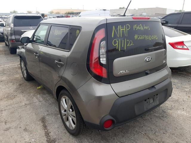 Photo 3 from auction – 2015 KIA SOUL + with VIN KNDJP3A5XF7224114