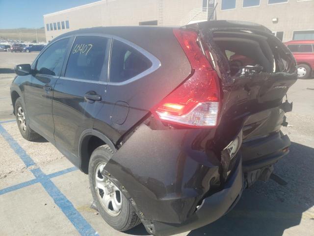 Photo 3 from auction – 2014 HONDA CR-V LX with VIN 2HKRM4H37EH726420