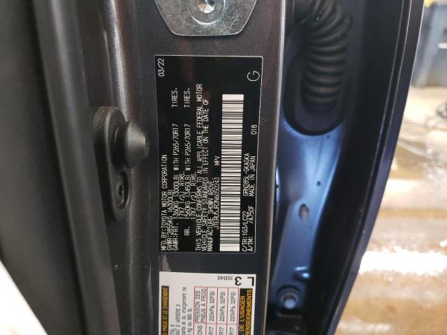 Photo 10 from auction – 2022 TOYOTA 4RUNNER SR with VIN JTERU5JR2N6050243
