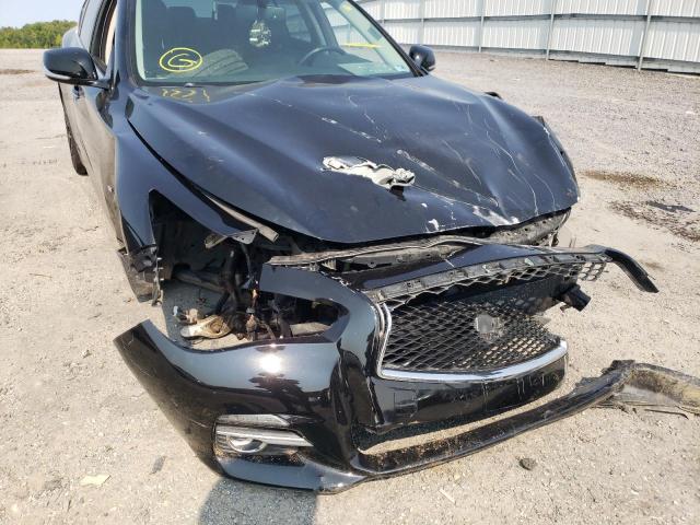 Photo 9 from auction – 2014 INFINITI Q50 BASE with VIN JN1BV7AR0EM684227