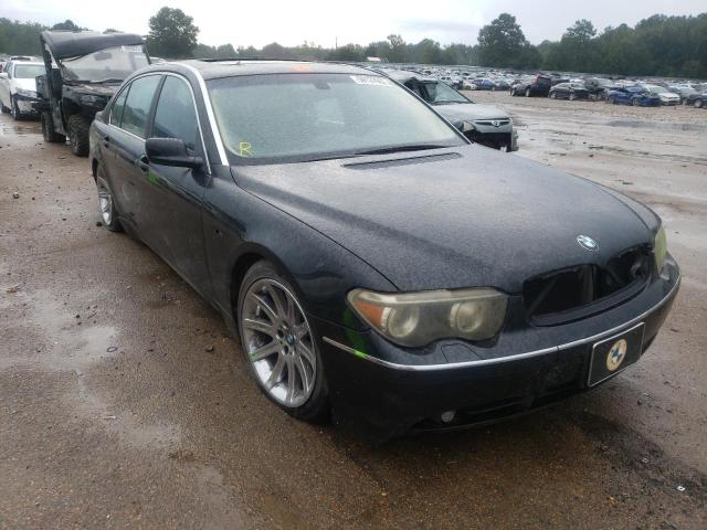 BMW 745 LI 2003 with VIN WBAGN634X3DR17801 - Photo from auction