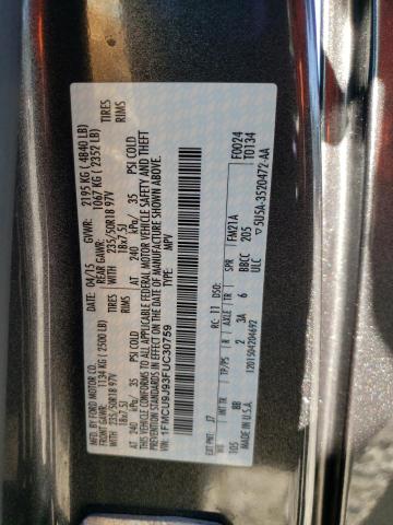 Zdjęcie 10 z aukcji – 2015 FORD ESCAPE TIT z VIN 1FMCU9J93FUC30759