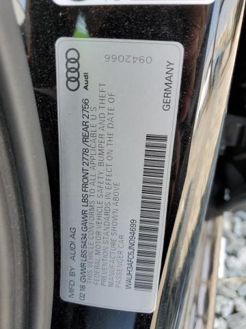 Photo 10 from auction – 2018 AUDI A6 PRESTIG with VIN WAUH3AFC5JN094699