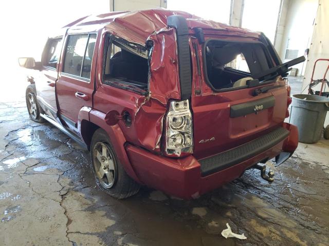 Photo 3 from auction – 2009 JEEP COMMANDER with VIN 1J8HG48K19C548377