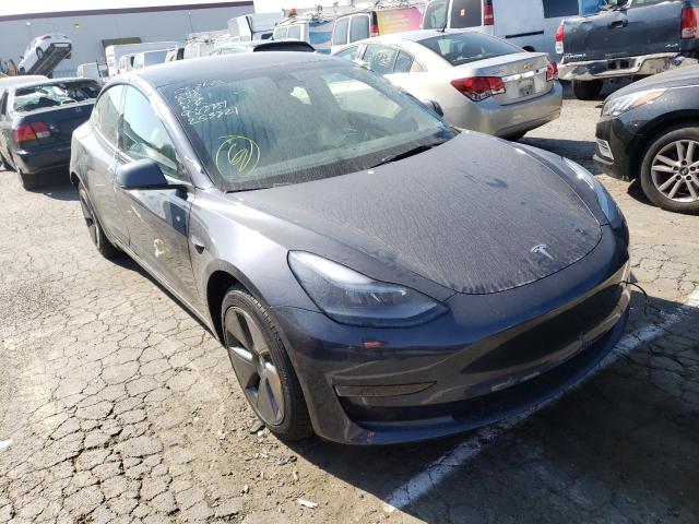 Фото 1 с аукциона – 2022 TESLA MODEL 3 с VIN 5YJ3E1EB1NF253321