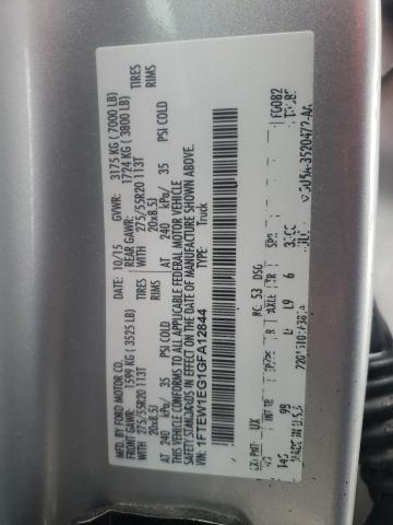 Photo 10 from auction – 2016 FORD F150 SUPER with VIN 1FTEW1EG1GFA12844