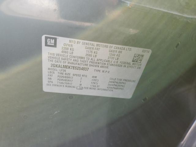 Photo 10 from auction – 2014 GMC TERRAIN SL with VIN 2GKALMEK7E6254837