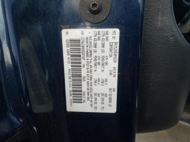 Photo 10 from auction – 2003 DODGE RAM 1500 S with VIN 1D7HU18N03S287187
