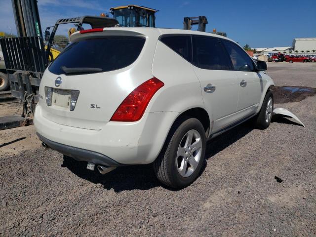 Photo 4 from auction – 2004 NISSAN MURANO SL with VIN JN8AZ08TX4W203302