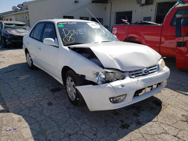 TOYOTA COROLLA CE 2002 with VIN 1NXBR12E52Z616510 - Photo from auction