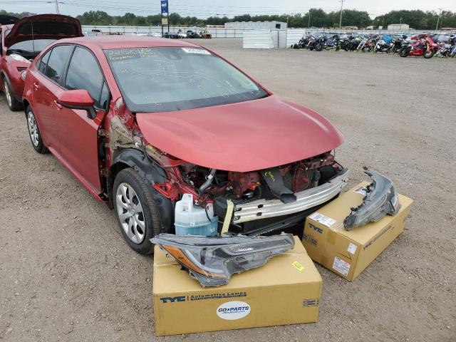 TOYOTA COROLLA LE 2020 with VIN 5YFEPRAEXLP065013 - Photo from auction