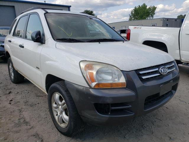KIA SPORTAGE E 2007 with VIN KNDJE723877331240 - Photo from auction