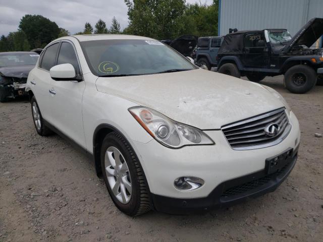 INFINITI EX35 BASE 2010 with VIN JN1AJ0HP1AM700660 - Photo from auction