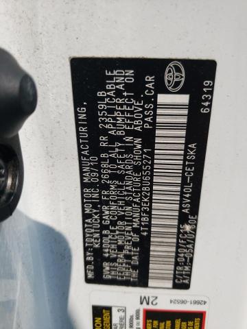 Photo 10 from auction – 2011 TOYOTA CAMRY BASE with VIN 4T1BF3EK2BU655271