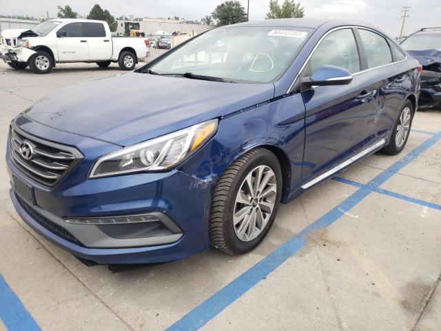 Photo 2 from auction – 2015 HYUNDAI SONATA SPO with VIN 5NPE34AF3FH046005