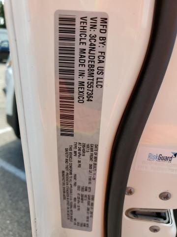 Photo 10 from auction – 2021 JEEP COMPASS 80 with VIN 3C4NJDEB8MT557364