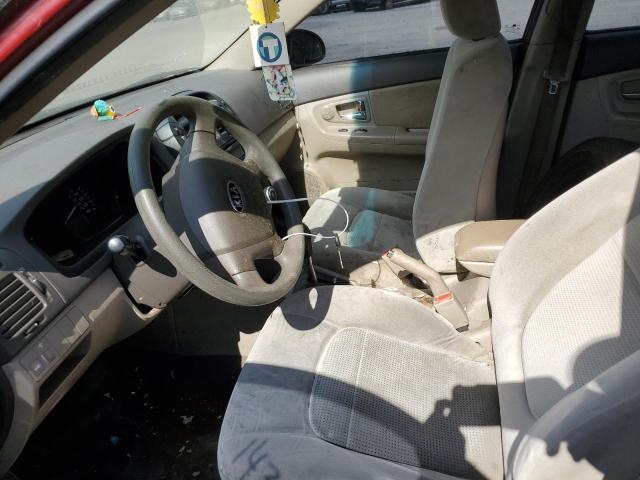 Photo 5 from auction – 2008 KIA SPECTRA EX with VIN KNAFE121X85534884