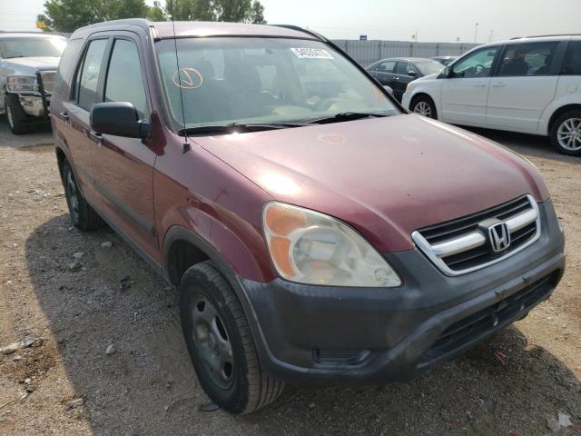 HONDA CR-V LX 2003 with VIN JHLRD78453C016020 - Photo from auction