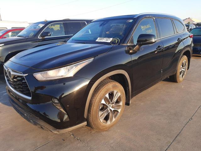 Photo 2 from auction – 2020 TOYOTA HIGHLANDER with VIN 5TDGZRBH0LS001839