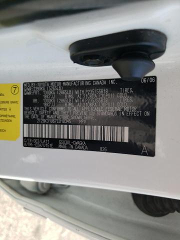Фото 10 с аукциона – 2007 LEXUS RX 350 с VIN 2T2GK31U67C010345
